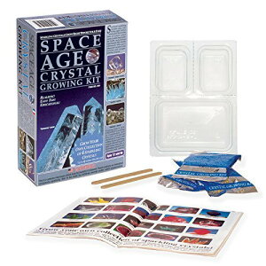 Kristal Educational Space Age Crystal Growing Kit: 4 Crystals (Aquamarine, Azurite, Diamond) [���s�A���i]