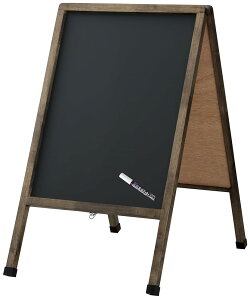 【アウトレット品】レイメイ藤井 黒板 ブラックボード 中 アンティーク A型 LNB102