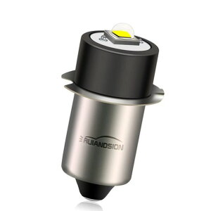 Ruiandsion1個P13.5SLED懐中電灯電球5-30VLED電球ホワイト6V9V12V18V19.2V24V懐中電灯トーチランタン作業灯の交換、非極性