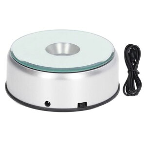 ターンテーブルスタンド回転ベースディスプレイライトLED照明ベースUSBオブジェ置物ディスプレイライトフィギュア