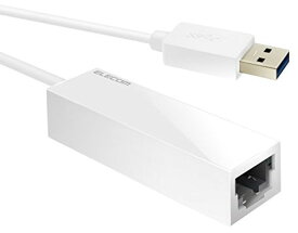 エレコム 有線LANアダプター NINTENDO SWITCH 動作確認済 USB-A USB3.0 ギガビット対応 ホワイト EDC-GUA3-W