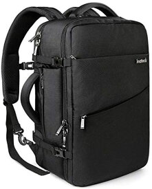 INATECK 40L ビジネス リュック 旅行 リュック 軽い 3WAY バックパック 機内持ち込み 収納力 出張 撥水加工 盗難防止 15.6-17インチPC バッグ