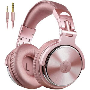 OneOdio Pro10 DJ�w�b�h�z�� �L�� �n�C���]�Ή� 50mm�h���C�o�[ ���j�^�[�w�b�h�t�H�� �Q�[���Ή� ���[�Y�S�[���h
