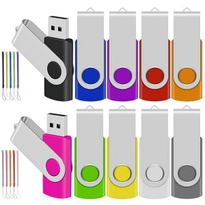 TEWENE USB������ 256MB 10�Z�b�g 10�F ��]�� �t���b�V���������[ �t���b�V���h���C�u USB�t���b�V���������[ USB2.0 �R���p�N�g �X�g���b�v�t (256MB, 10�F)
