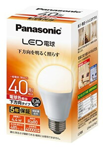 �p�i�\�j�b�N LED�d�� �������a26mm �d��40�`���� �d���F����(4.4W) ��ʓd�� �������^�C�v 1���� �����Ή� LDA4LHEW2