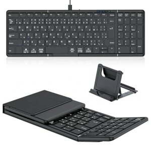 Omikamo���C�����X���{��z��ipad�L�[�{�[�h�e���L�[�t��bluetooth�܂���iOS/Windows/Mac�Ή��L���R���p�N�g���^�É����^�p���^�O���tipadair�L�[�{�[�hType-C�[�d�������^��