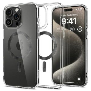 Spigen�y�n��18�N�̋Z�p�́ziPhone15ProMax�P�[�X�N���AMagSafe�Ή��ČRMIL�K�i�E���g���E�n�C�u���b�h�E�}�O�t�B�b�gACS06578(�J�[�{���E�t�@�C�o�[)