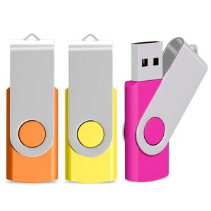 EASTBULLUSB������8GB3�Z�b�g�t���b�V���������[USB2.0�t���b�V���h���C�u360°��]���h�o���\�D��X�g���b�v�t��LED���C�g�t��(8GB3�F)