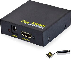 KanaaN HDMI�X�v���b�^�[ 1����2�o�� 1080p hdmi�ؑ֊� 1���� Full UHD/HD 1.4b 2-fach / 2-port PS3/PS4 Pro DVD�v���[���[ HDTV�Ή�...
