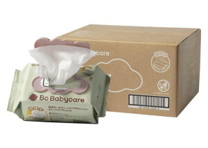 【bcbabycare】おしりふき80枚入り12パック純水99.9%赤ちゃんお尻拭き厚手ウェットティッシュウェットワイプ手口ふき蓋付無添加