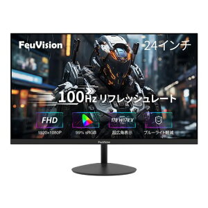 FeuVisionQ[~Oj^[24C`tHD1080p100Hz3Ӓz&^u[CgyItBXpPCj^[VESAHDMI&VGA