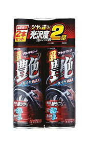 カーメイト 車用 タイヤワックス 超艶 ブライトマジック 2本セット 480ML C34W