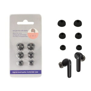 SOUNDPEATS �C���[�z�� �Ή� �����C���[�s�[�X 3�y�A�p�b�N(S/M/L 3�T�C�Y�e1�g)KONXISA �\�t�g�ȃV���R�[���f�� �^�C�g�t�B�b�g ����~�� �E���h�~ ���K�Ȓ��S�n �������e�� �y�u���b�N�z
