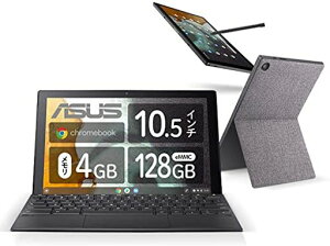 ASUS Chromebook �N���[���u�b�N Detachable CM3 10.5�C���` 2in1 �^�u���b�g ���{��L�[�{�[�h �d��506g �y���t�� �~�l�����O���[ CM3000DVA-HT0019/A