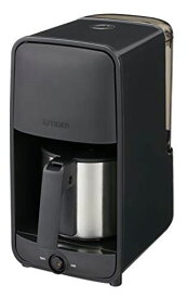 タイガー魔法瓶(TIGER) コーヒーメーカー シャワードリップタイプ 0.81L 6杯用 ブラックADC-N060K