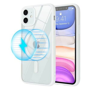 LipvinaiPhone12Mini/13Mini�P�[�XMagsafe�Ή��ČRMIL�K�i�N���A�ϏՌ����������X�[�d�Ή��X�}�z�P�[�X5.4�C���`�Ή�(��)