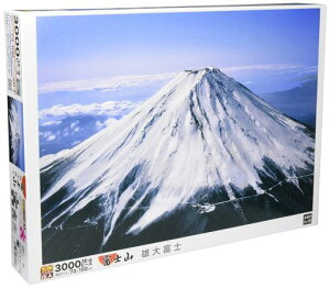 エポック社3000スモールピースジグソーパズル日本風景雄大富士(73x102cm)21-515のり付きヘラ付き点数券付きEPOCH