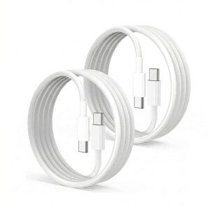 USBTypeC�P�[�u��1.5m2�{�Z�b�gPopolierPD100W�}���[�dE-Marker����Type-CtoC�^�C�vc�[�d�f�[�^�]���X�}�z�^�u���b�g�m�[�gPC�Q�[���@�Ή�(�f���o�͔�Ή�)