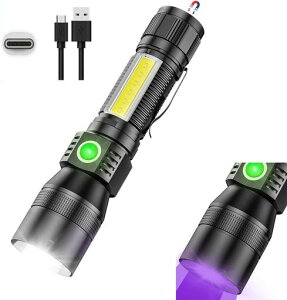 �����d��LED�[�d��USB���͗p�ŋ�led���C�gCOB��Ɠ�7���[�h3in1���^�}�O�l�b�g�e�[���u���b�N���C�gIPX7�h�������P�x2600���[����18650��e�ʃo�b�e���[�Y�[�����|�P�b�g�N���b�v���P�x�y��