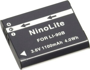 NinoLite LI-90B / LI-92B �݊� �o�b�e���[ �I�����p�X SH-60 TG-1 TG-2 TG-3 SH-1 XZ-2 SH-50 ���Ή� li90b_t.k.gai