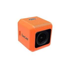 RUNCAM 5 小型FPVカメラ 録画カメラ 56G超軽量 アクションカメラ 4K 手ブレ補正 耐衝撃 145度広角視野 QRコードで簡単設定可能 レーシング RCドローンカメラ 長時間録画 オレンジ