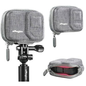 Insta360AcePro/AcePro2/Ace対応対応ミニ収納ケース保護ケースキャリングケースボトム・オープニング・デザイン自撮り棒三脚に接続可能AceProボディシェルアクセサリー