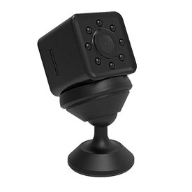 スポーツカメラ ポータブル ミニ 1080P HD WIFI アクションカメラ 広角レンズ ループ録音 外部メモリーカード 大容量バッテリー アクションカメラ コーダーキットとマウント付き(ブラック)