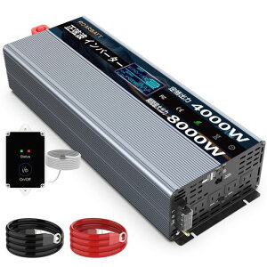 ROARBATT24V4000WCo[^[guԍő8000WDC24VAC100ɕϊRt50/60Hzؑ։\ACRZgx4AUSB\Pbgx2ԍڂƒpdדd0.4-0.8AzdO