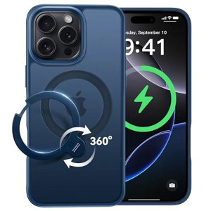 �y2025�ō�����&��_360�x��]�zCASEKOOiPhone16Pro�p�P�[�X�ČRMIL�K�i�ϏՌ�MagSafe�Ή����ϋv���y���c�����E�p�x���R�����z�ő�25W�}���[�d�Ή��w��h�~/�}�b�g�d�グ/���ϖh�~/���������b�v�z�c