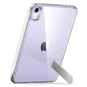 ESRiPadmini7�P�[�X(A17Pro�A2024)iPadmini��7/6�����p�J�o�[(2024/2021)3�X�^���h���[�h�X�����Ōy�ʗ����h�~PencilPro/USB-C�Ή�Boost�L�b�N�X�^���h�P�[�X�N���A