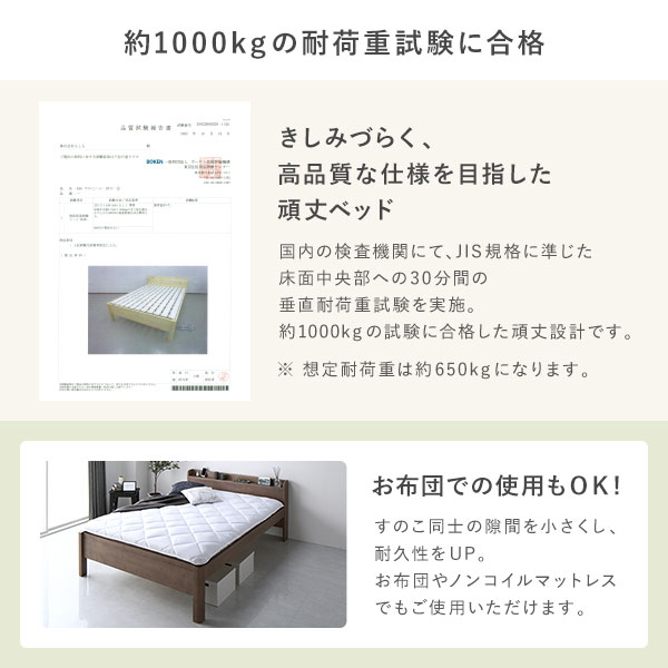 楽天市場】ベッド ワイドキング 220(S+SD) ポケットコイルマットレス