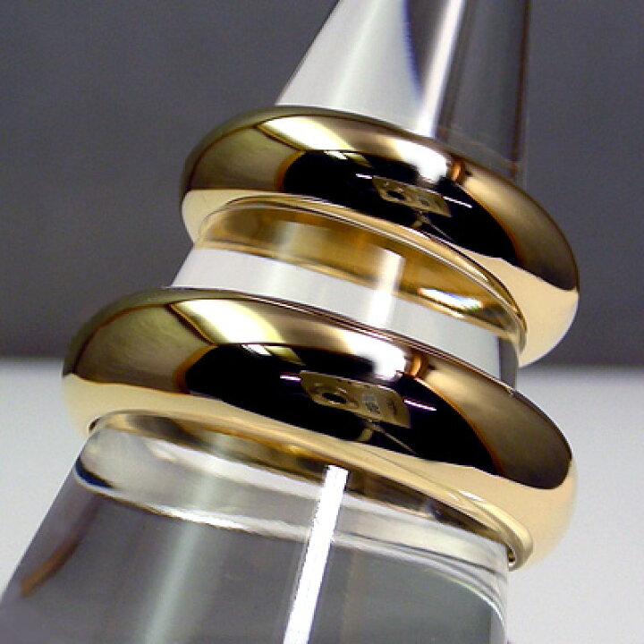 楽天市場】K18甲丸(こうまる) 7g・5ミリ巾 甲丸リング : ユーマン貴金属