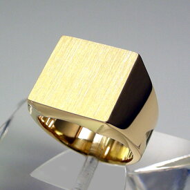 K18印台 20g 正角印台リング