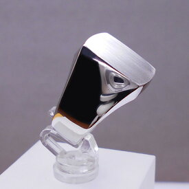 Pt900印台 25g 三味印台リング