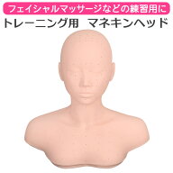 マネキンヘッド シリコン デコルテ バスト 胸 マッサージ練習用 ツボ付き ツボ押し エステ練習用 フェイ…