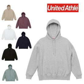 United Athle ユナイテッドアスレ パーカー 10.0オンス T/C ビッグシルエット スウェット プルオーバー パーカ 裏起毛 563101 5631-01 メンズ M L XL ブラック 黒 ホワイト 白 アッシュ グリーン 緑色 10oz 10オンス 厚手 ヘビーウェイト ヘビーオンス ビックシルエット