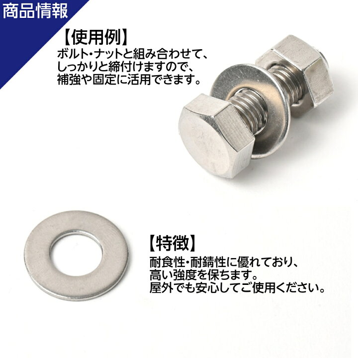 安心の定価販売 鉄 ユニクロ 丸ワッシャー 旧JIS M10用 10.5×22×1.6 バラ売り tissfurniture.com