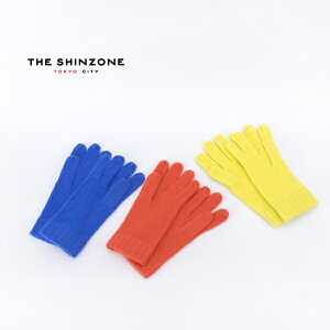 THE SHINZONE �V���]�[�� ���f�B�[�X �J�V�~�A�O���[�u�m21AMSIT07�n�y2022FW�z