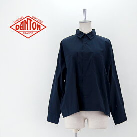 【SALE 30%OFF】DANTON ダントン レディース T/Cポプリン チェックシャツ［DT-B0177TCV］【2023FW】【返品交換不可】