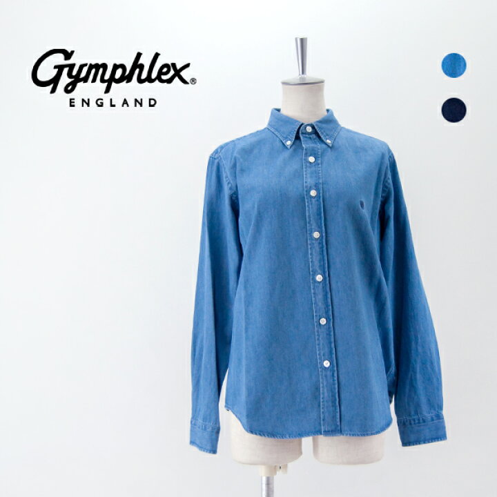 楽天市場】Gymphlex ジムフレックス レディース ライトデニム 長袖 