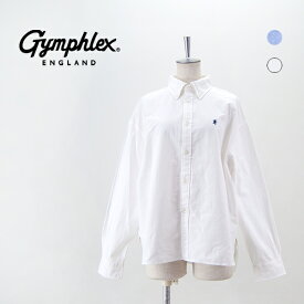 Gymphlex ジムフレックス レディース ショートボタンダウンシャツ［GY-B0198SOX］【2023FW】