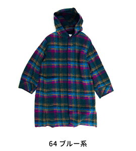�ySALE 40%OFF�zTOMORROWLAND MACPHEE �}�J�t�B�[ ���f�B�[�X �V���o�[�`�F�b�N �t�[�f�b�h�R�[�g�m12-08-34-08101]�y2023FW�z�y�ԕi�����s�z