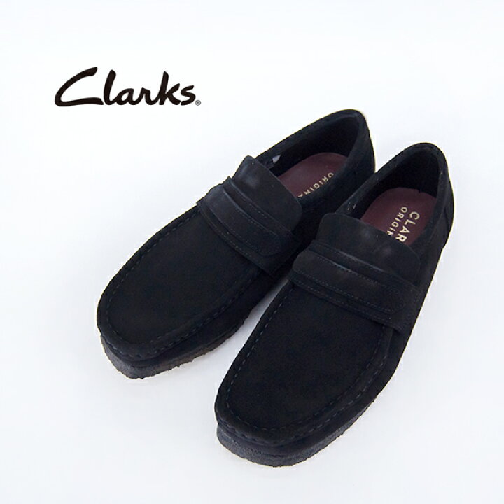 楽天市場】CLARKS クラークス メンズ WallabeeLoafer ワラビー 