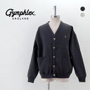 Gymphlex ジムフレックス メンズ スウェット Vネックカーディガン[GY-C0295TCF]【BASIC】