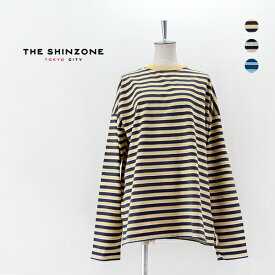 THE SHINZONE シンゾーン レディース マルチボーダー ロングTEE［24SMSCU06］【2024SS】