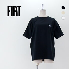 FIAT フィアット ユニセックス フィアット500 刺繍Tシャツ［2301FT01-53］【2024SS】