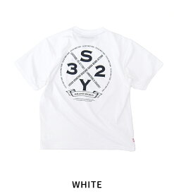 【SALE 40%OFF】SY32 by SWEET YEARS エスワイサーティトゥバイスィートイヤーズ メンズ サークルロゴ バックプリントTシャツ［15048］【2025SS】【返品交換不可】