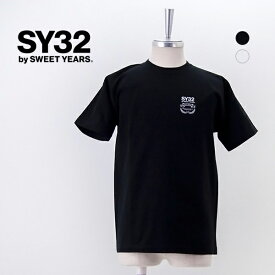 SY32 by SWEET YEARS エスワイサーティトゥバイスィートイヤーズ メンズ ワンポイントTシャツ［15306J］【2025SS】