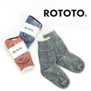 ROTOTO ���g�g DOUBLE FACE SOCKS�mR1001�n�yBASIC�z