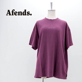 【SALE 40%OFF】Afends. アフェンズ レディース Courtney Love ロゴTシャツ［W204031-212］【2021SS】【返品交換不可】